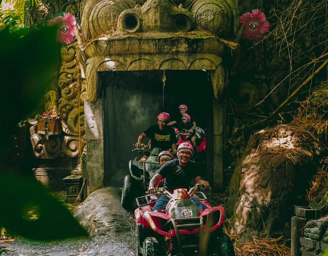 Legendary Barong Cave ATV Ride Experience in Sukawati Bali