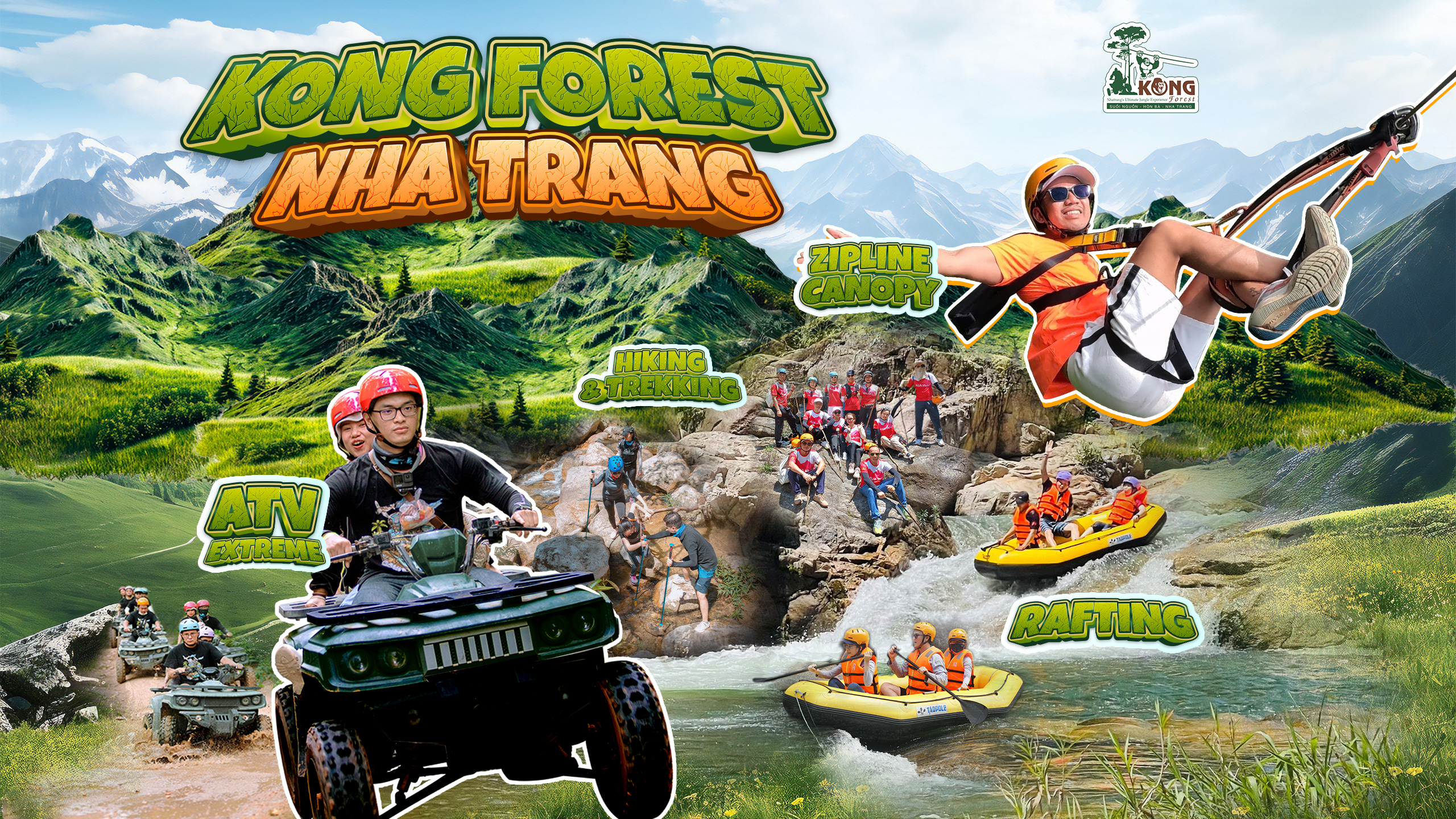 越南 Kong Forest 探險樂園ATV體驗