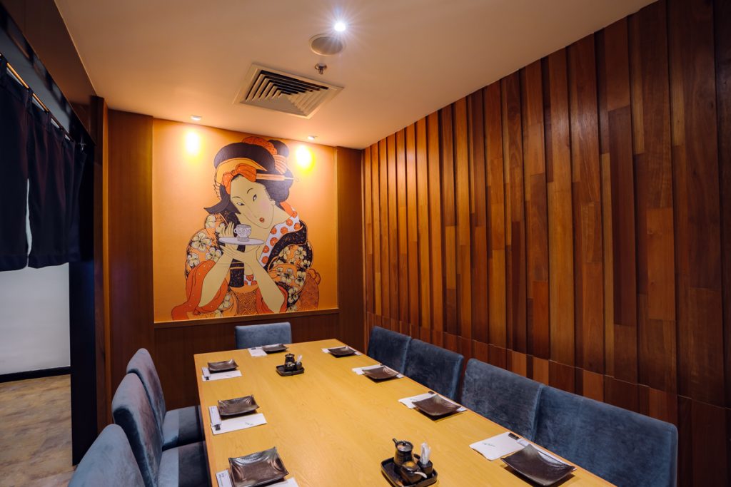 八打靈再也水晶皇冠酒店的 Sango 日本餐廳