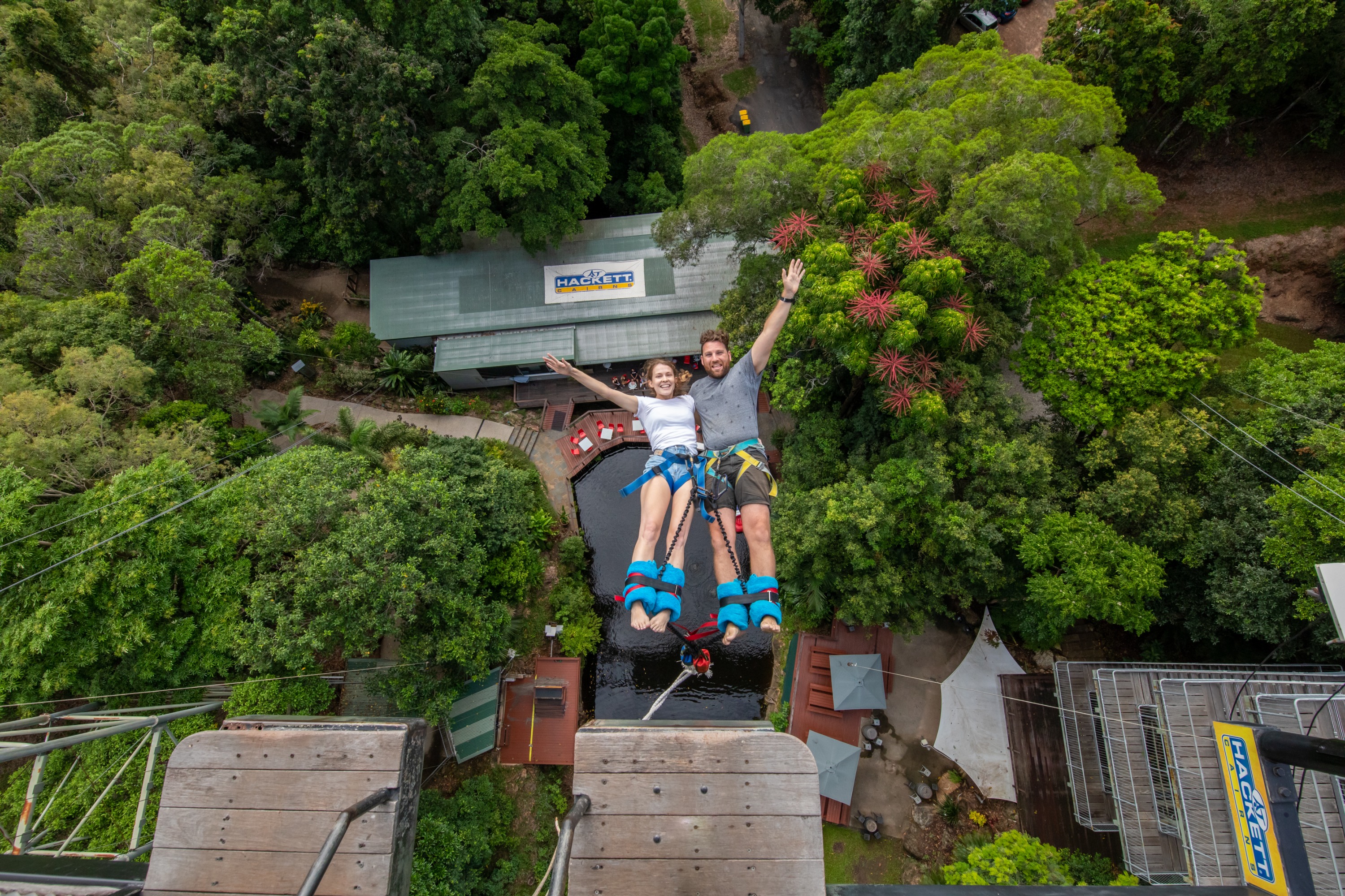 凱恩斯笨豬跳 / 高空韆鞦 / 木板步行體驗（Skypark Cairns提供）