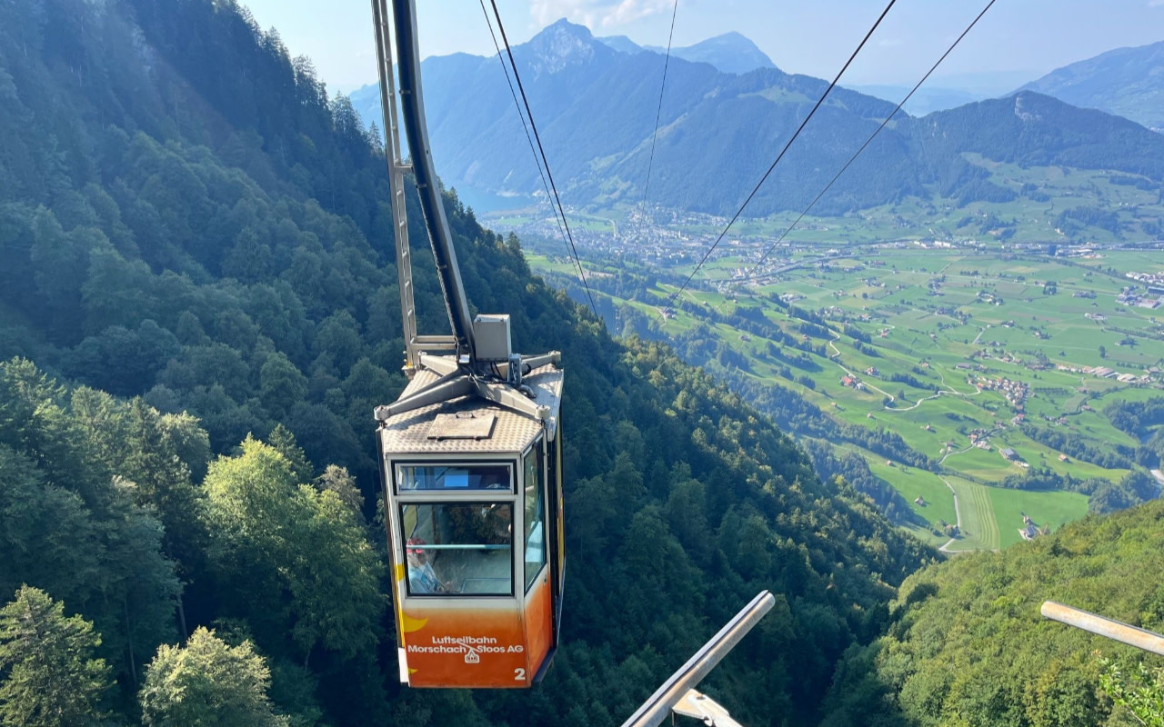 Aerial Cable Way Stoos Ticket from Morschach