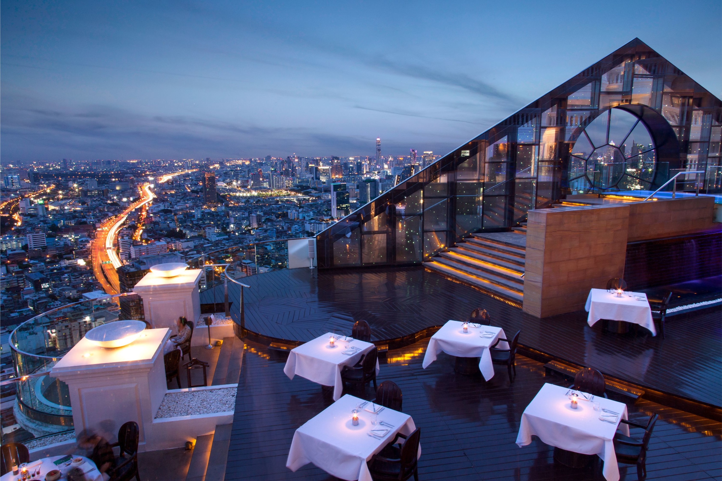 Breeze by lebua Rooftop Dining Experience with Sky Bar Access