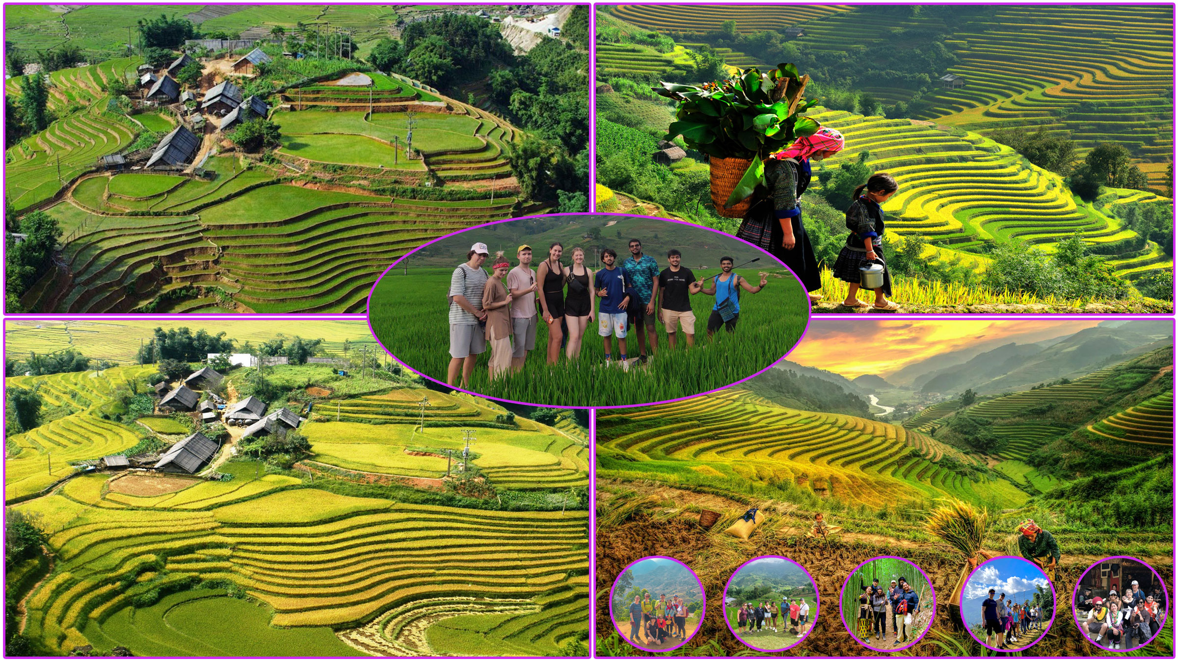 3D2N Sapa Trekking Tour from Ha Noi (Accommodation included)