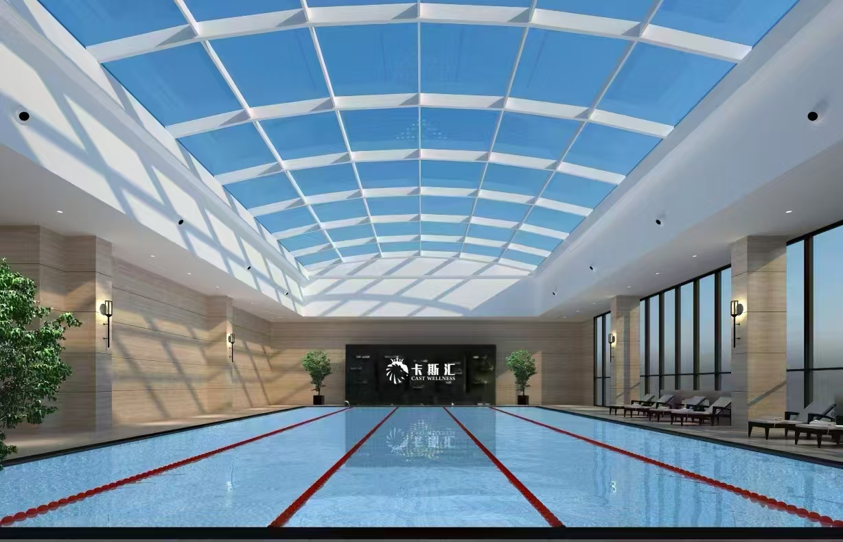 Hotel-Skyline Constant Temperature Swimming Pool