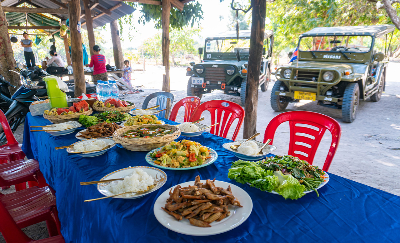 柬埔寨荔枝山（Kulen）吉普車探險之旅