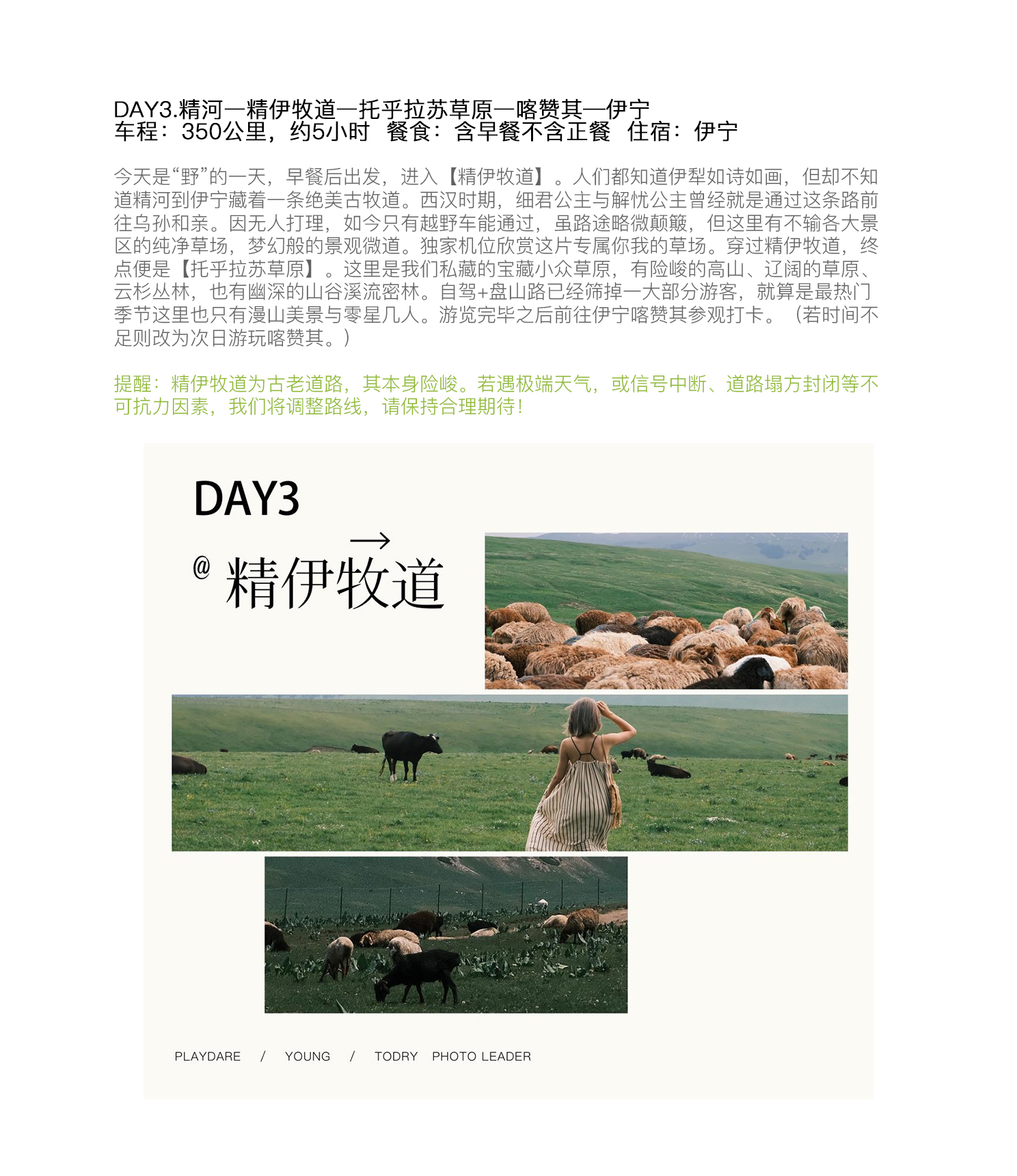 新疆伊犁縱貫天山獨庫版8日(高配置坦克300+旅拍攝影+賽里木湖+夏塔冰川+恰西森林+那拉提草原+古牧道秘境)
