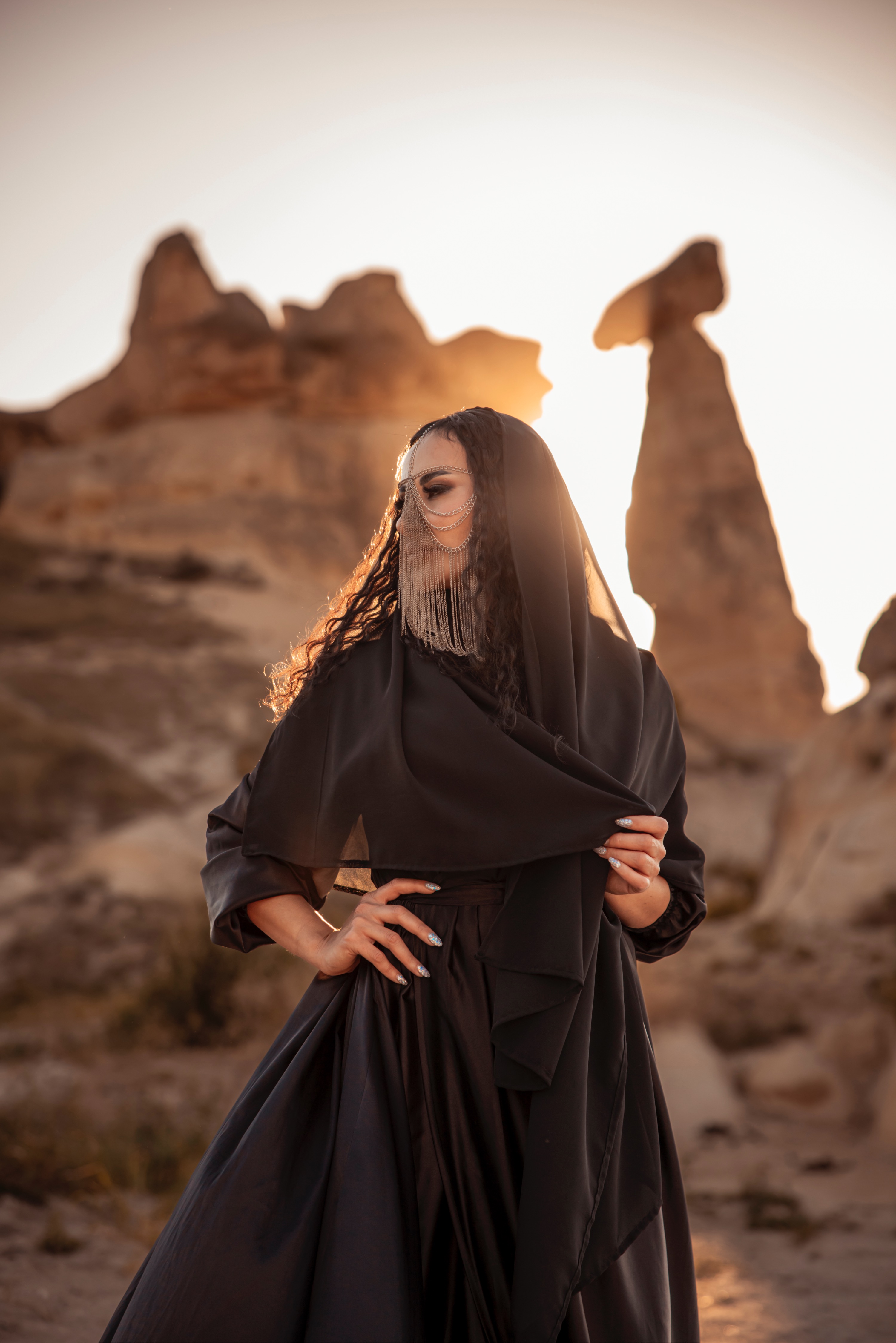 Professional Arabian photoshoot experience in Cappadocia