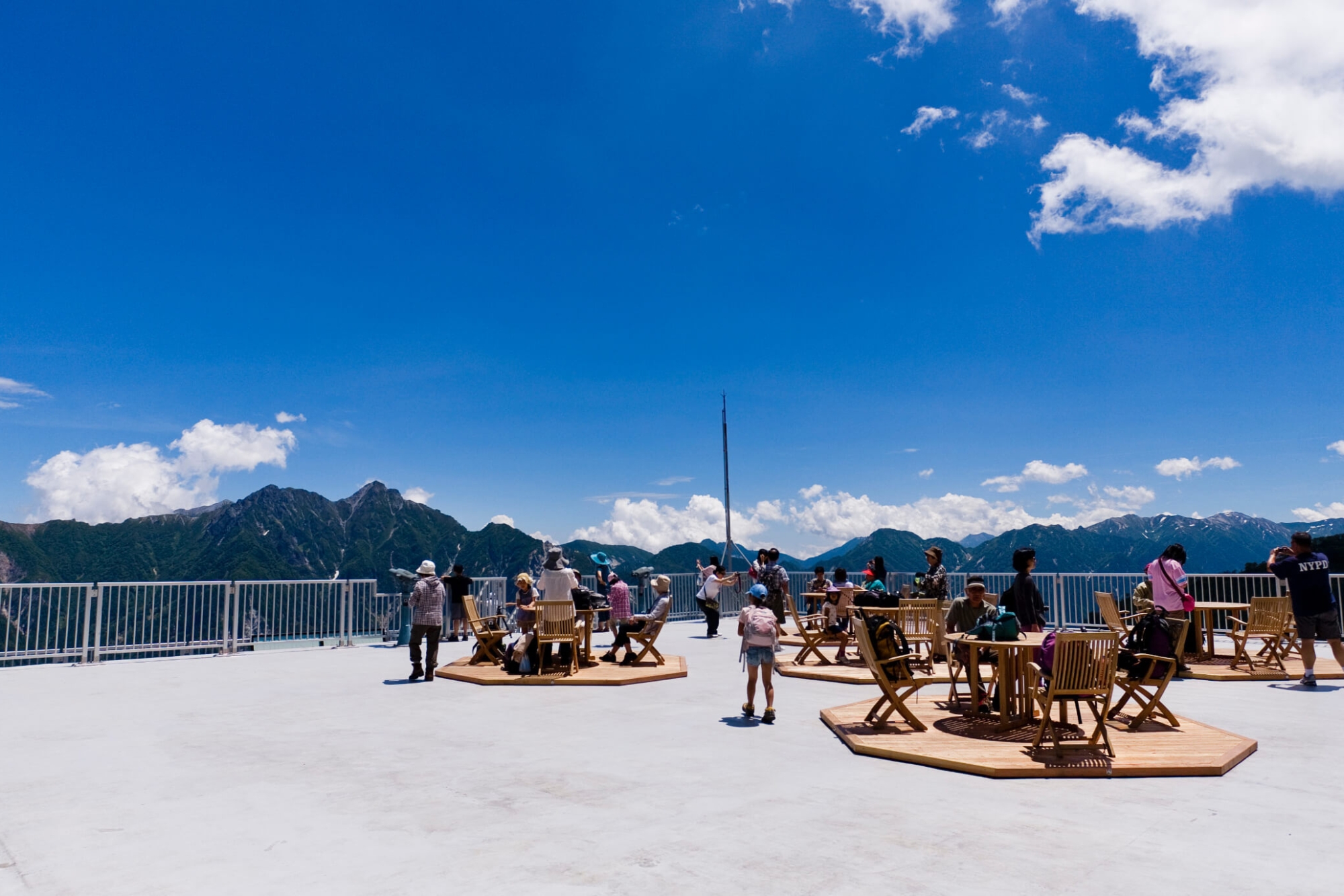 Breathtaking views from the rooftop of Japan