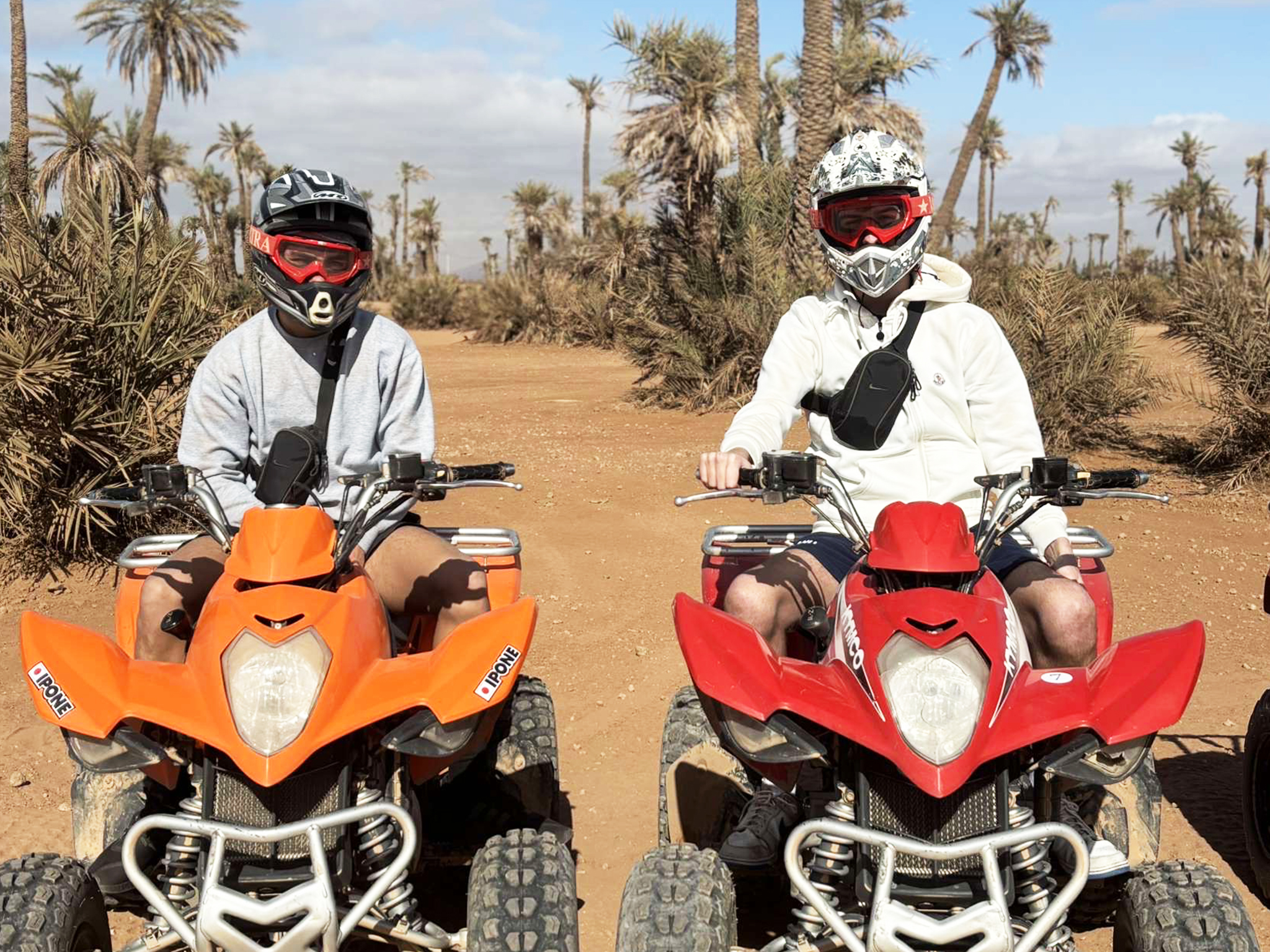 Marrakech : Quad Bike Palmeraie Adventure With Mint Tea