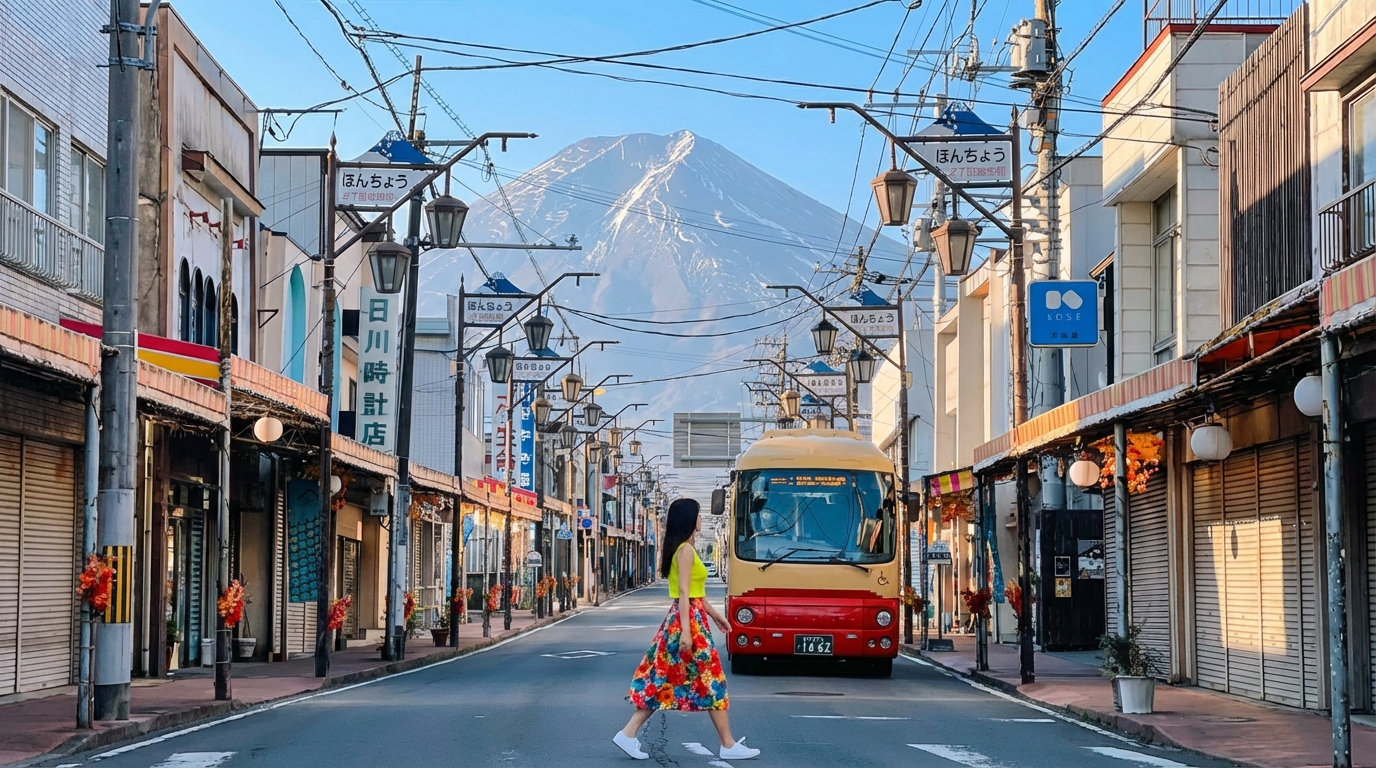 日川時計店坐落在富士山腳下寧靜小鎮的街角位置,遠離喧囂、被群山與清風環繞。得天獨厚的地理環境讓這家小店多了一份慢節奏的溫度——推門而入,彷彿從都市的急促切換到時間被輕柔放慢的世界,在最接近富士山的地方感受手工製表的細緻與沉靜。 日川時計店坐落在富士山腳下寧靜小鎮的街角位置,遠離喧囂、被群山與清風環繞。得天獨厚的地理環境讓這家小店多了一份慢節奏的溫度——推門而入,彷彿從都市的急促切換到時間被輕柔放慢的世界,在最接近富士山的地方感受手工製表的細緻與沉靜。