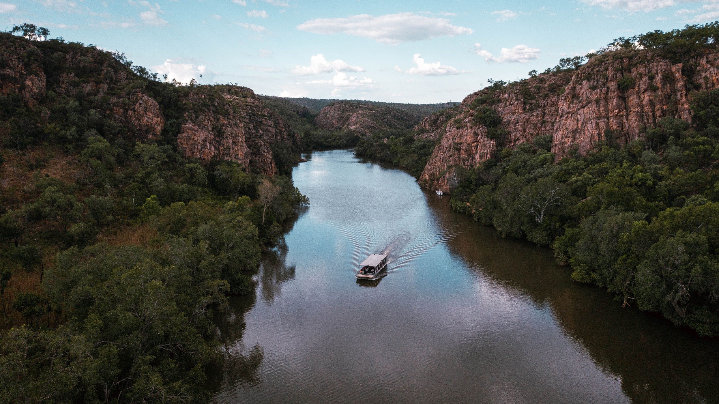 Katherine Gorge Cruise and Edith Falls Day Trip
