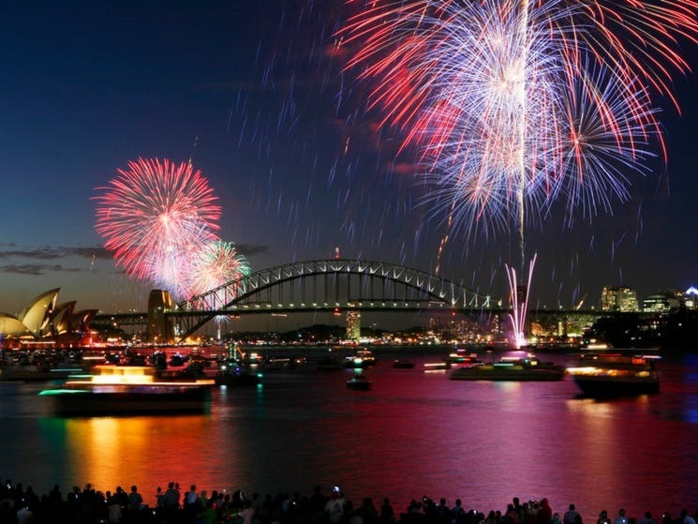 New Year's Eve Fireworks Cruise on Ocean Wave