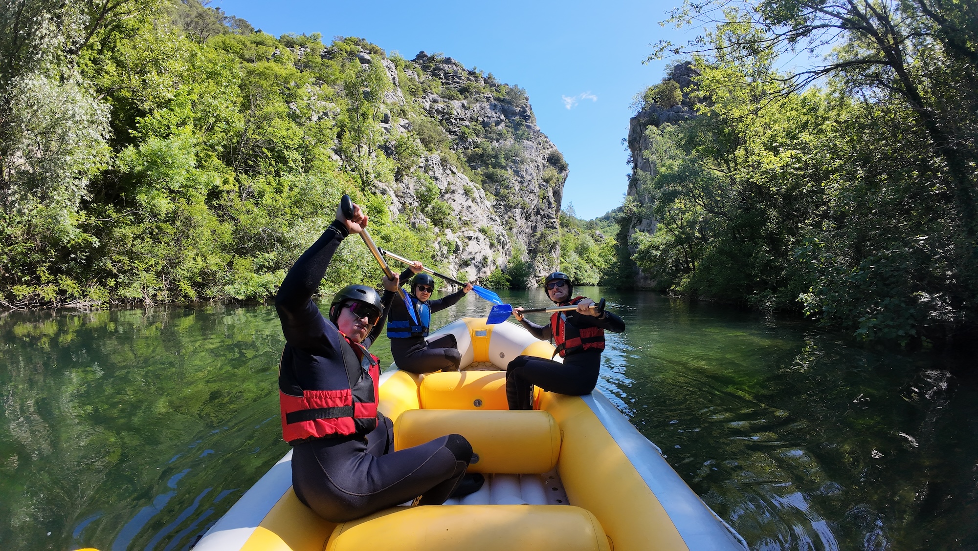 White Water Rafting in Omis Croatia