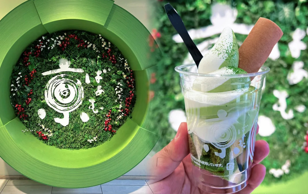 There are many delicious foods in Nisanenzaka, including matcha dessert shops and coffee shops.