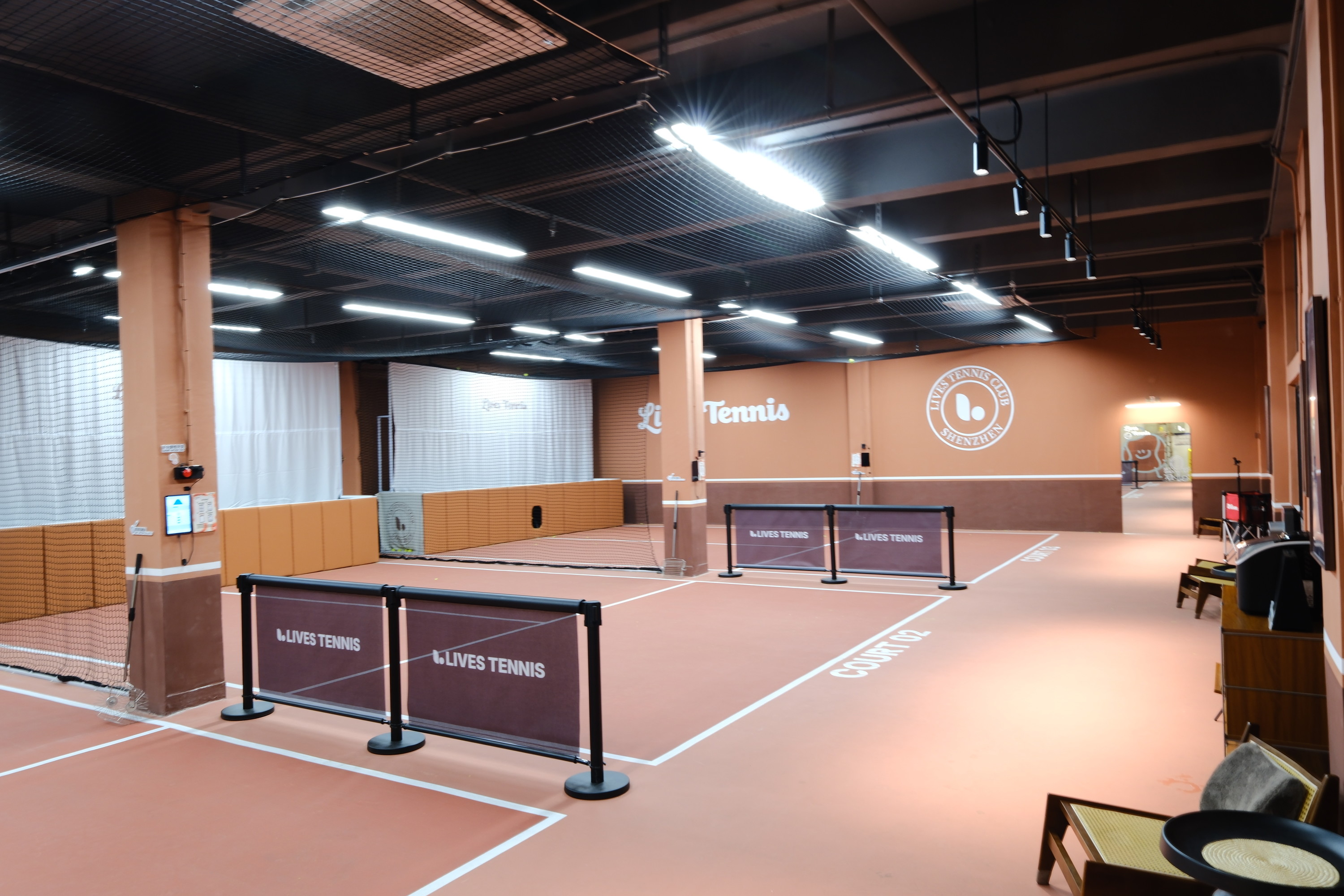 Tennis Auto Feeder Practice by LIVES TENNIS