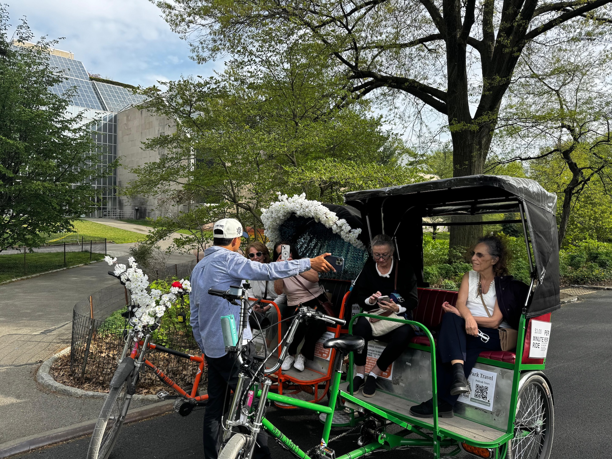 History, Nature and Movie Locations Central Park Pedicab Tour in NYC