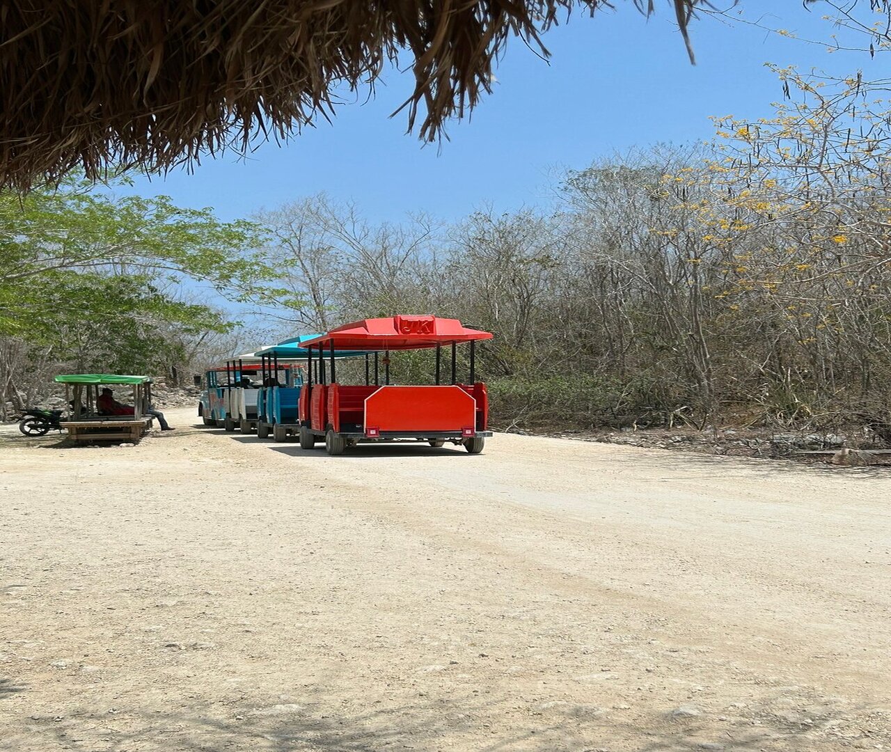 From Merida: 4 Cenotes and Acanceh zone with Lunch & Bikes