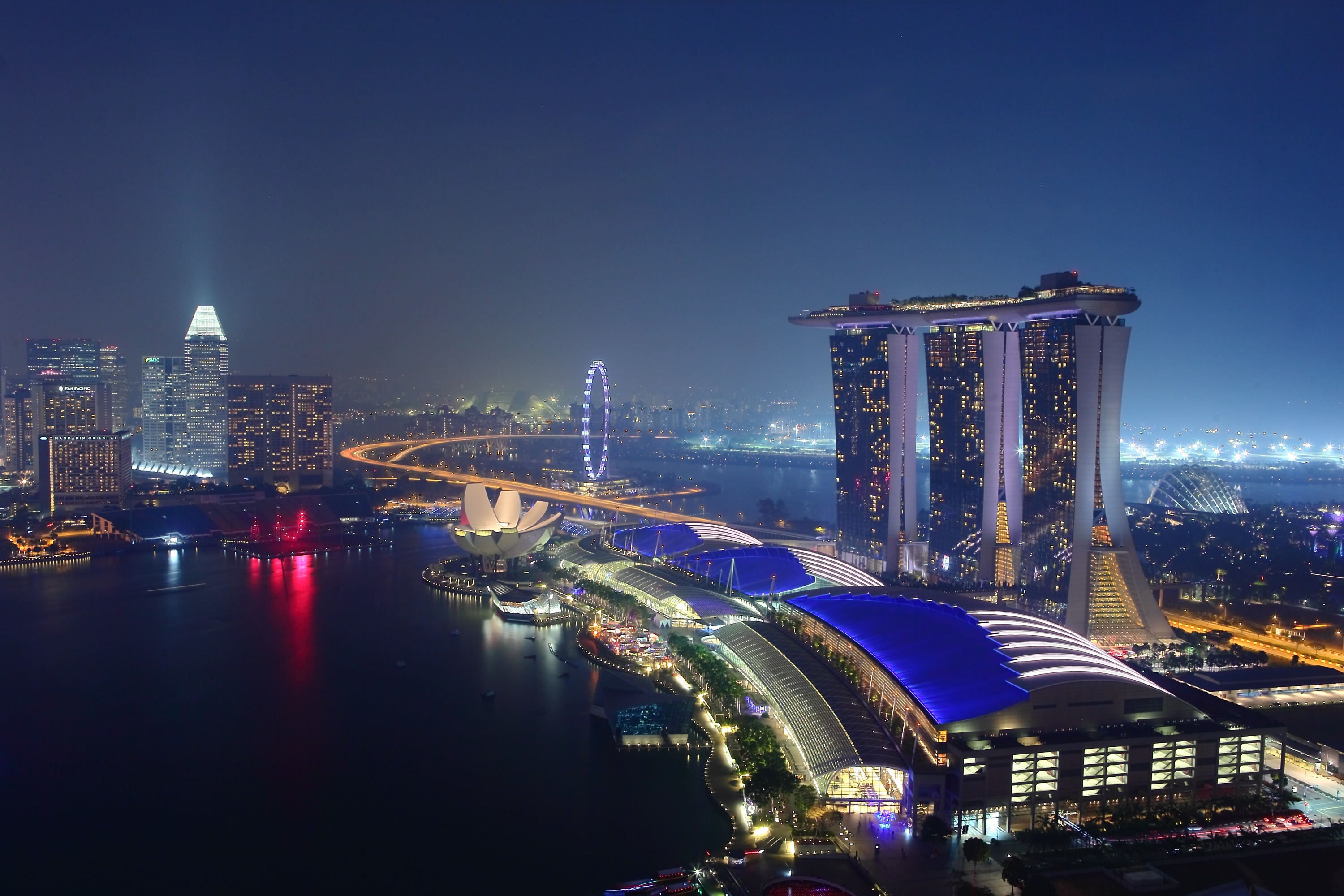 新加坡老巴剎夜間街頭美食之旅 & 濱海灣夜間徒步