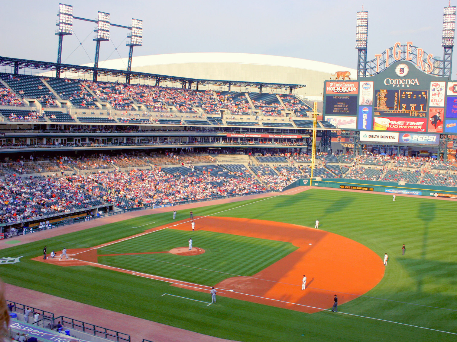Detroit Tigers Baseball Game at Comerica Park