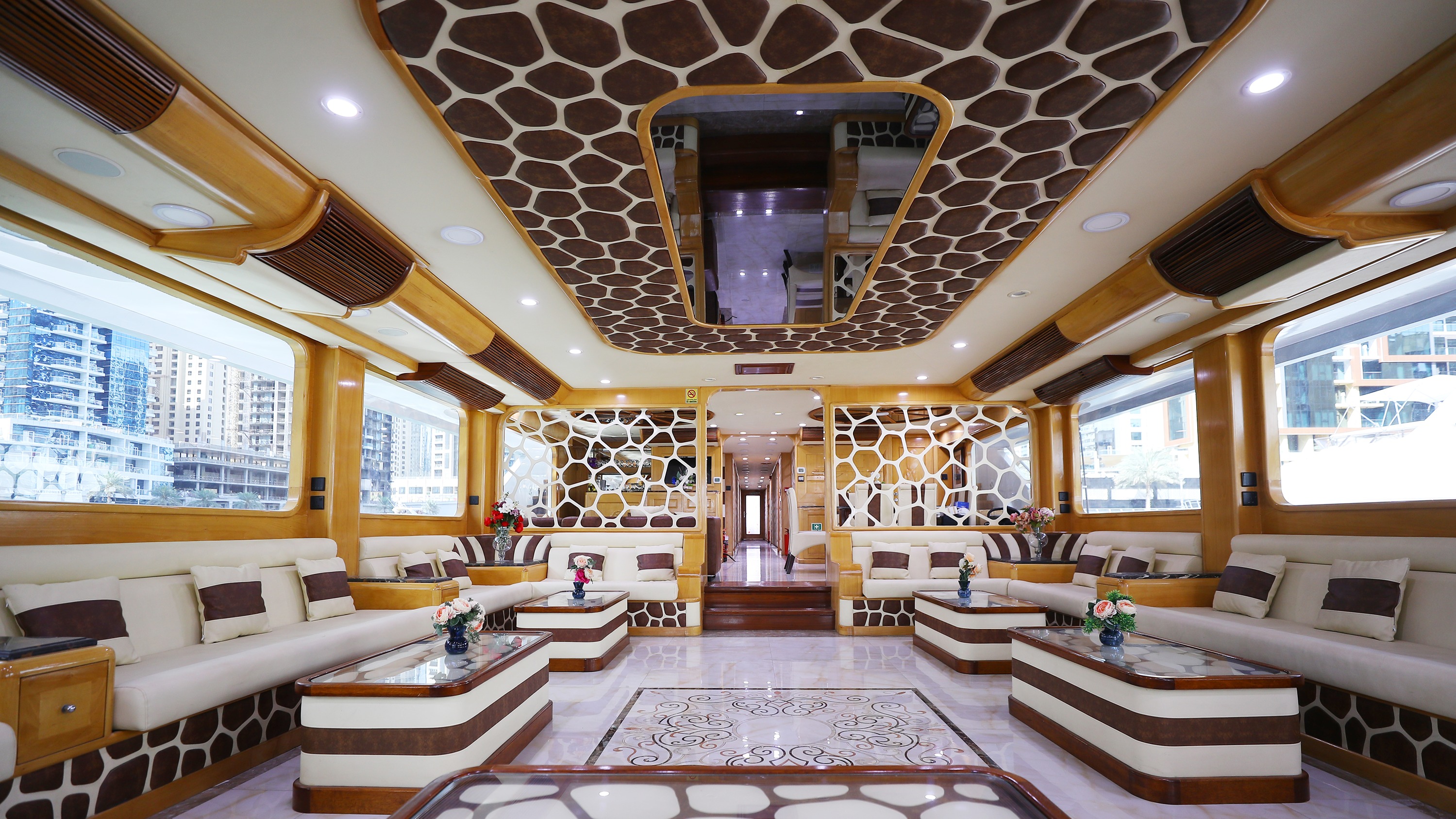 Desert Rose New Year's Eve Mega Yacht trip in Dubai