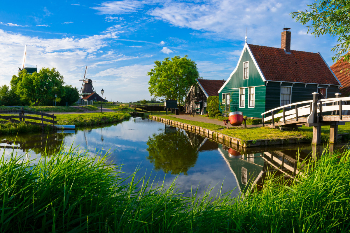 Zaanse Schans village