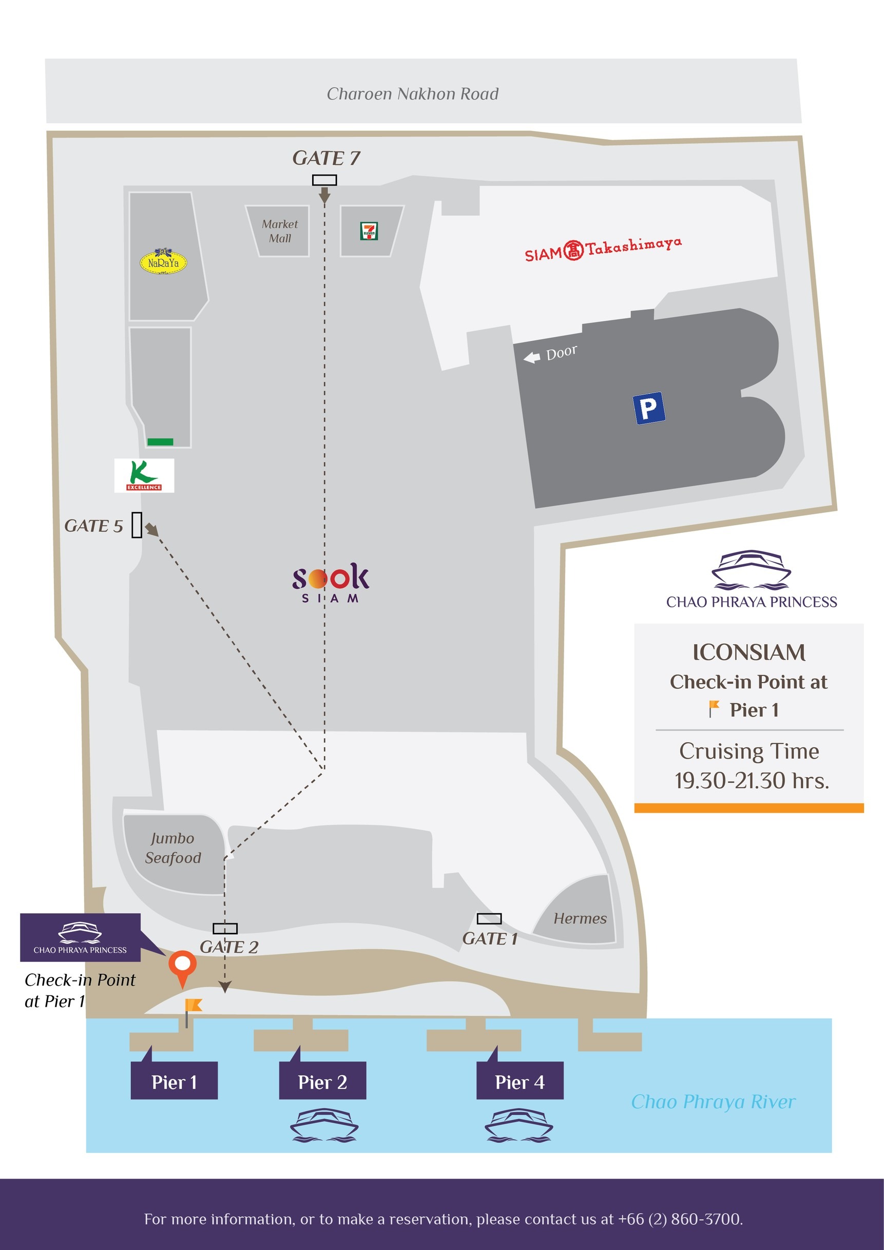 Check-in at ICONSIAM Pier 1