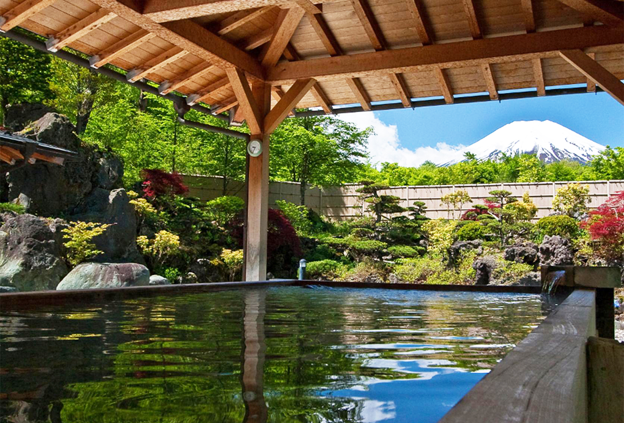 If you choose the hot spring bath, we provide a pick-up service, but other hot spring related expenses are not covered