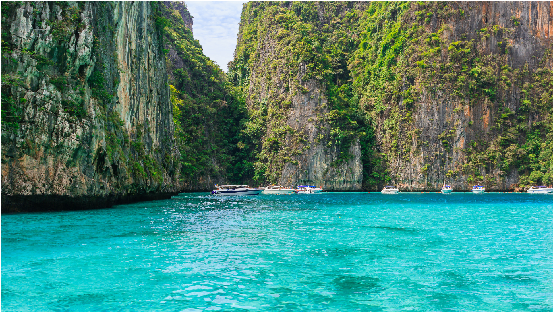 普吉島：快艇雙體船皮皮島一日遊 (Phuket: Phi Phi island Day Tour by Speedboat Catamaran)