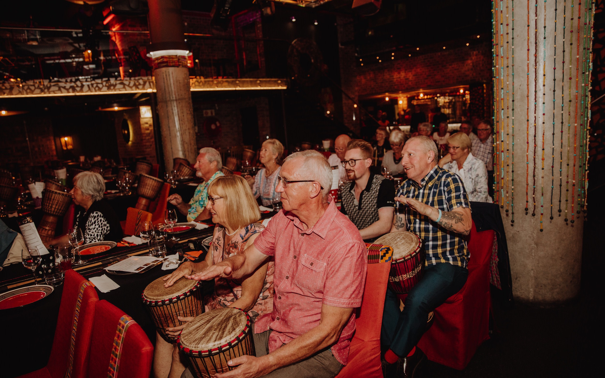 GOLD Restaurant Half-Day Dining Experience with Drumming Lesson