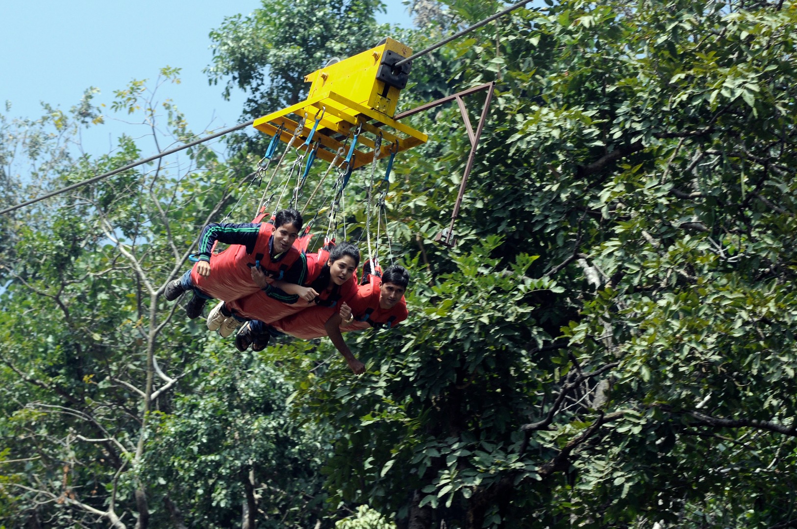 The Flying Fox in Rishikesh
