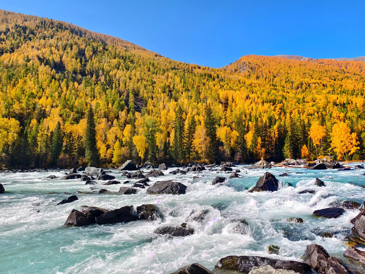 Xinjiang Supreme Twin Lakes 9-Day Tour (1+1 First Class + DSLR Follow-up Photography + Ahe Highway + General Mountain + Hemu + Kanas + Baihaba + TieJia Highway + Second Entry to Sayram Lake)