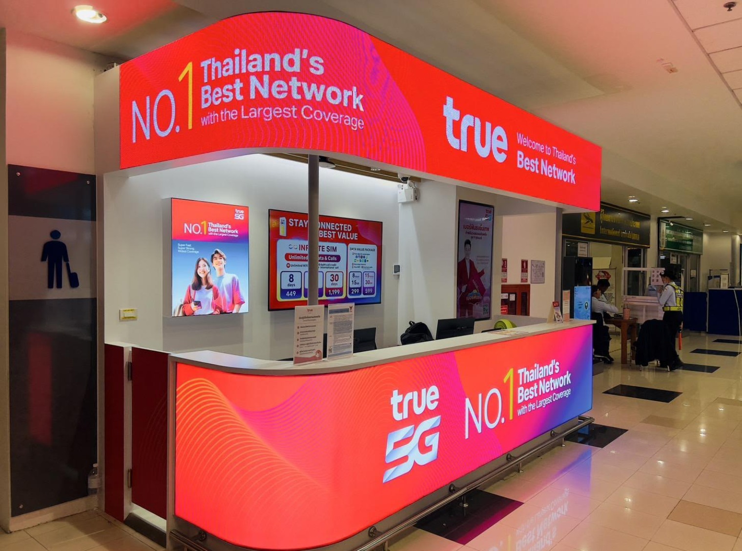 true Counter near Gate 12