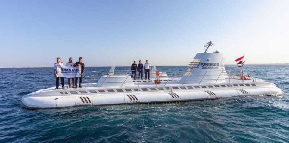 Hurghada: Sindbad Submarine Tour with Hotel Transfers