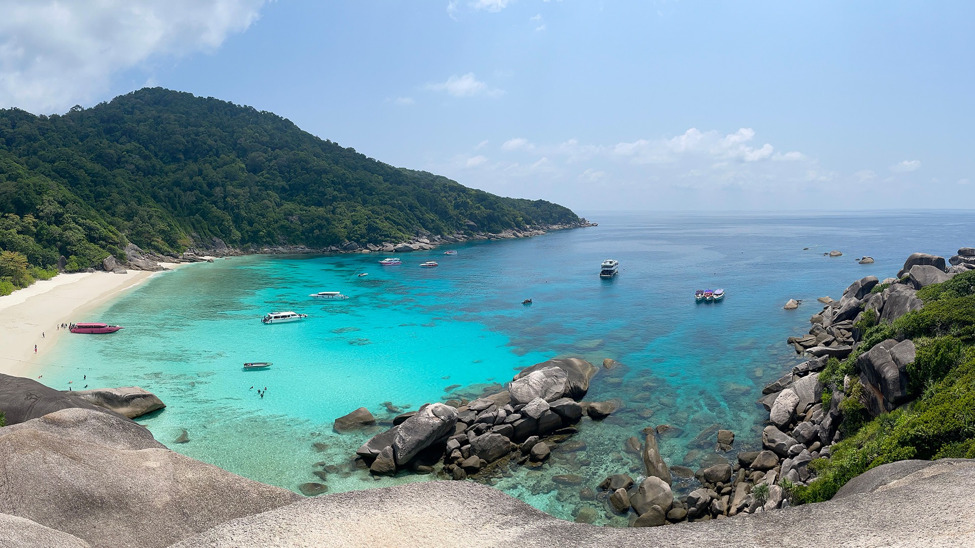 普吉島出發西米蘭群島一日遊（雙體帆船）