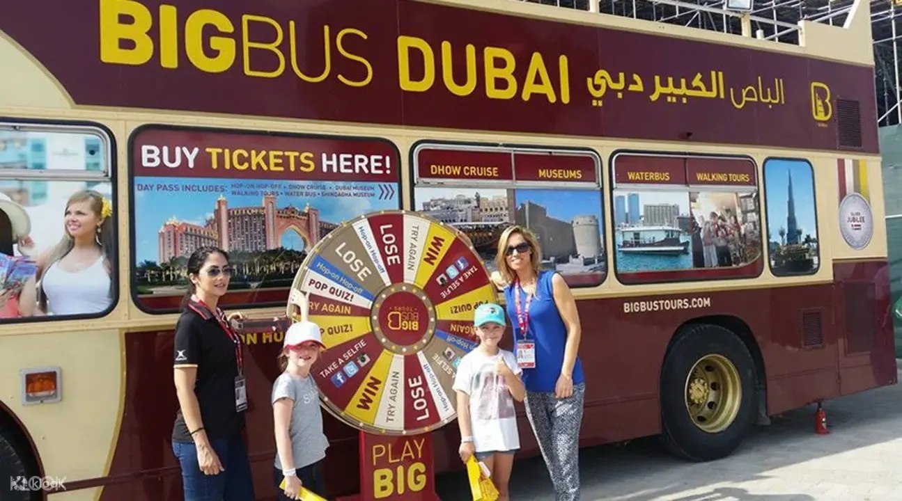 Dubai Big Bus Hop-On Hop-Off Tour