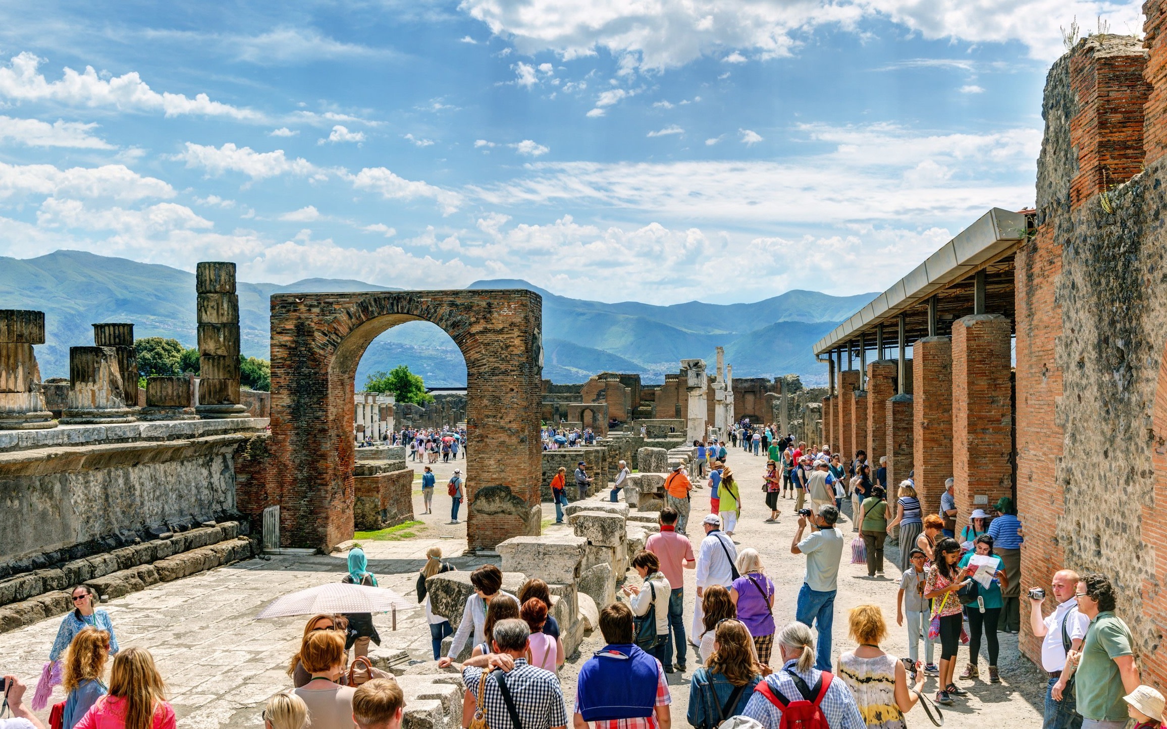 Sorrento Pompeii Full-Day Guided Tour with Lunch