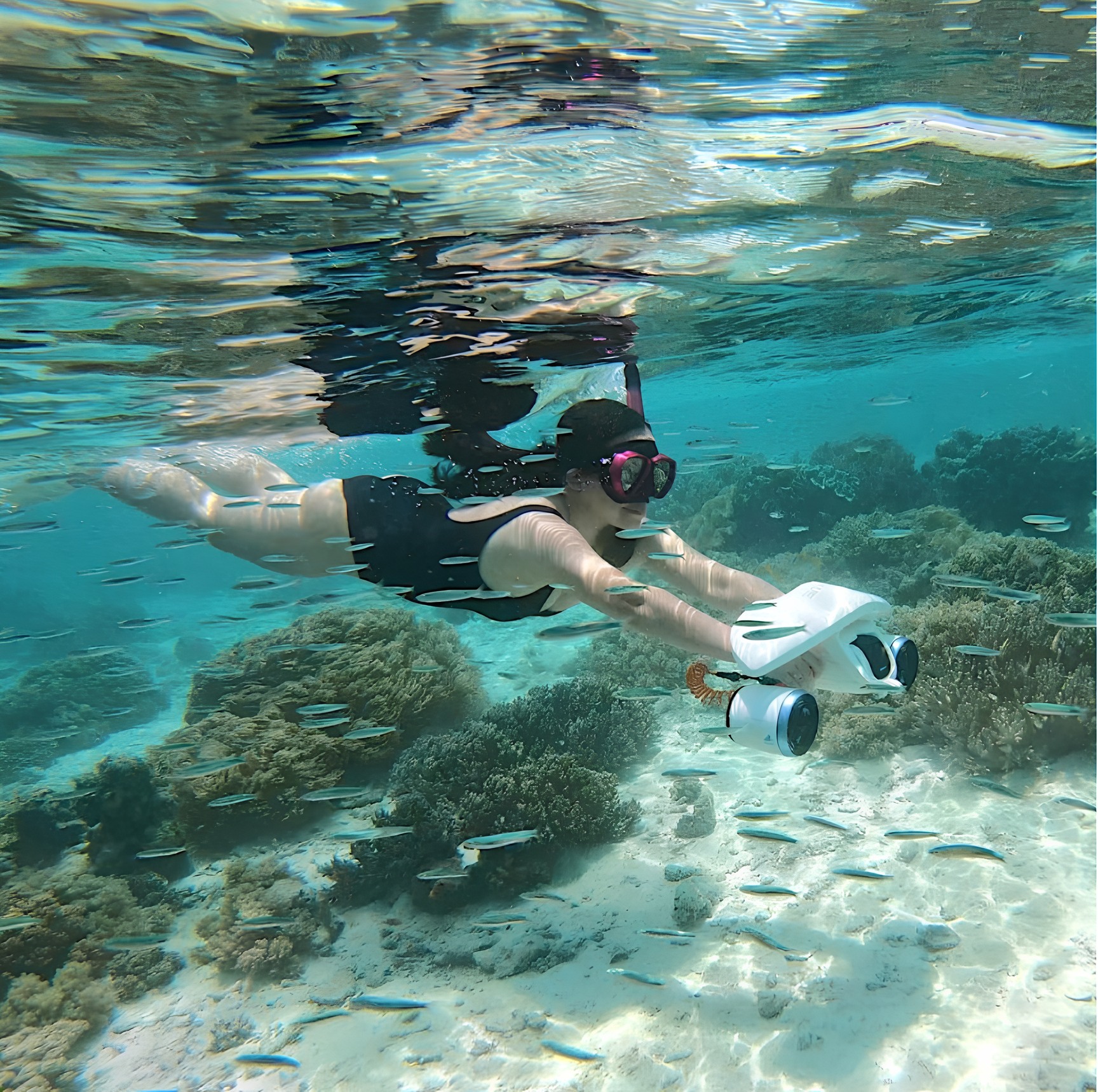 錫亞高島：海底摩托車體驗