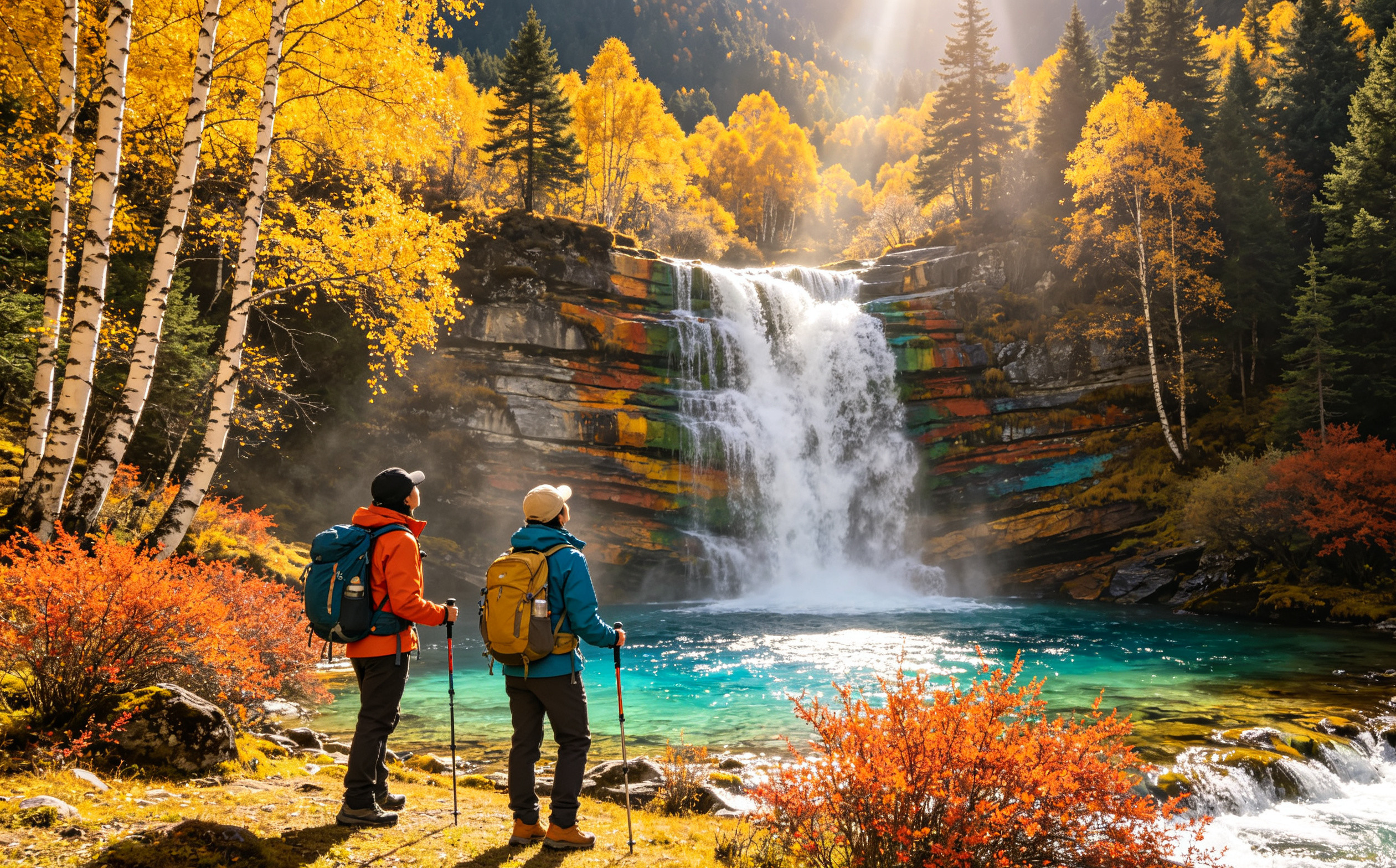Autumn Hidden Shangri-La · Niru Secret Realm Yunnan Lijiang Shangri-La 6-Day Tour · Niru Secret Realm + Meili Snow Mountain + Niding Forest + Songzanlin Temple + Tiger Leaping Gorge + Baishuitai (Route A) + Pudacuo (Route B)