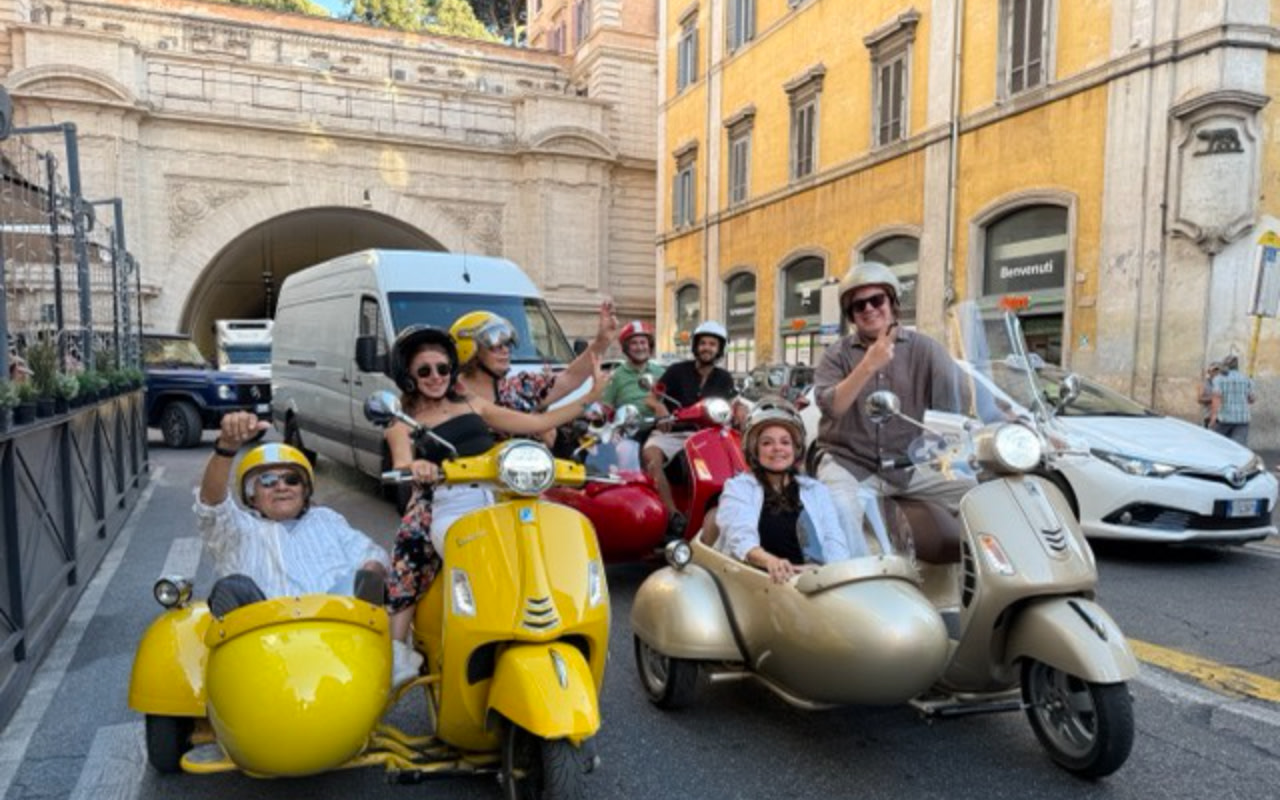 從博爾蓋塞別墅 (Villa Borghese) 俯瞰，將羅馬的絕美市中心全景盡收眼底。