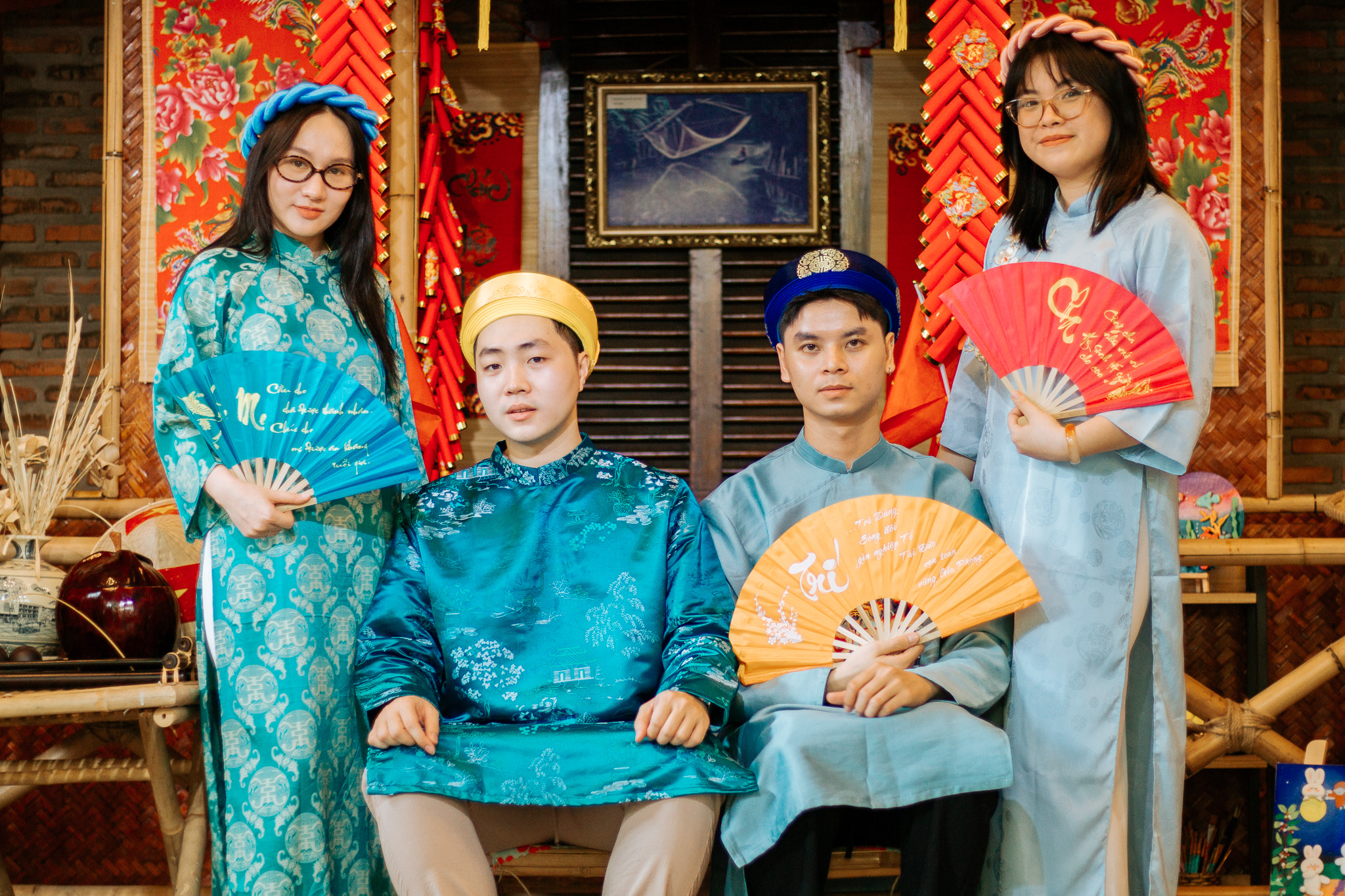 Traditional Vietnamese Afternoon Tea & Folk Craft Experience