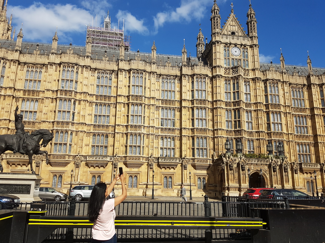 the Houses of Parliament 