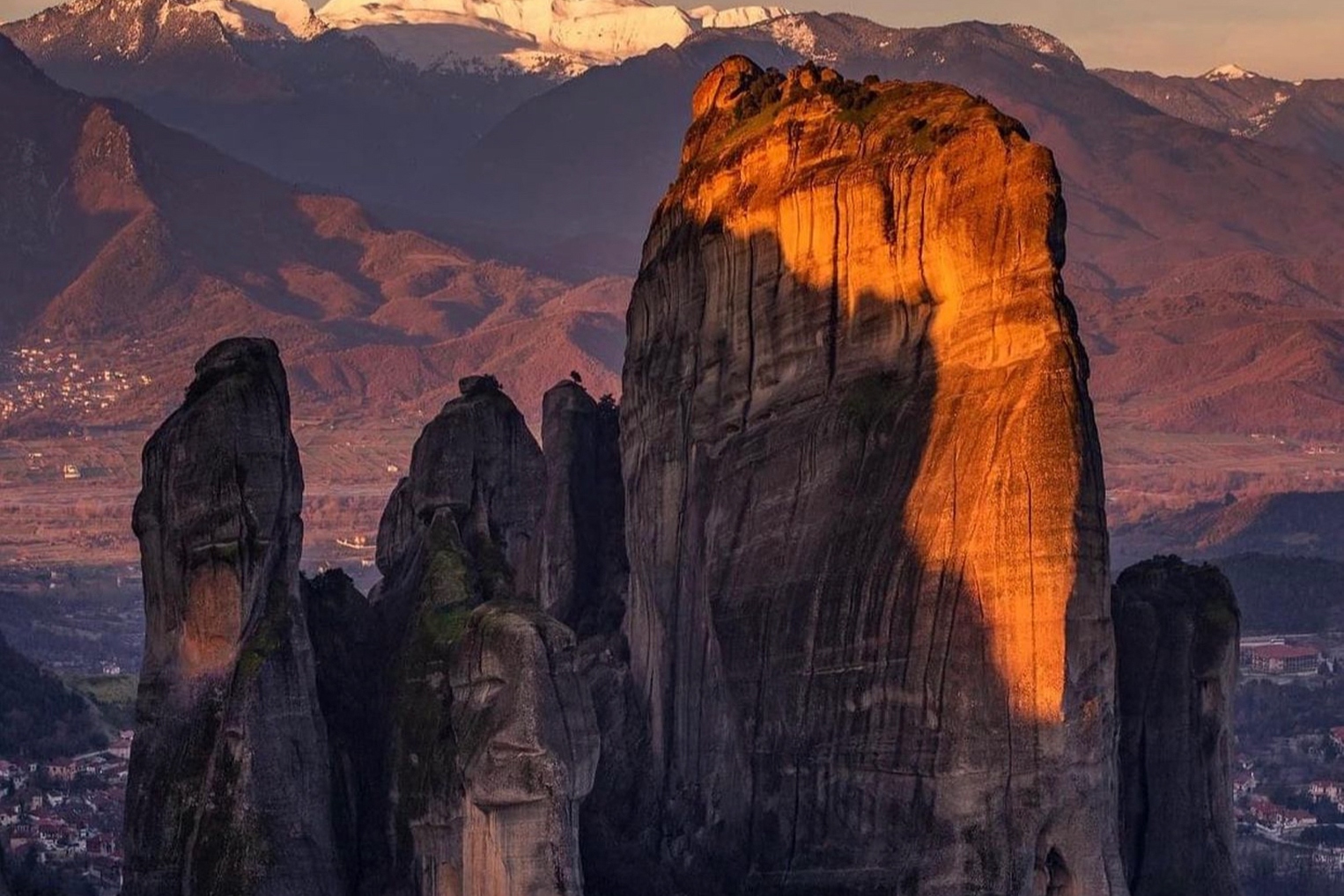 Экскурсия по Три kale Метеора на закате с посещением монастыря