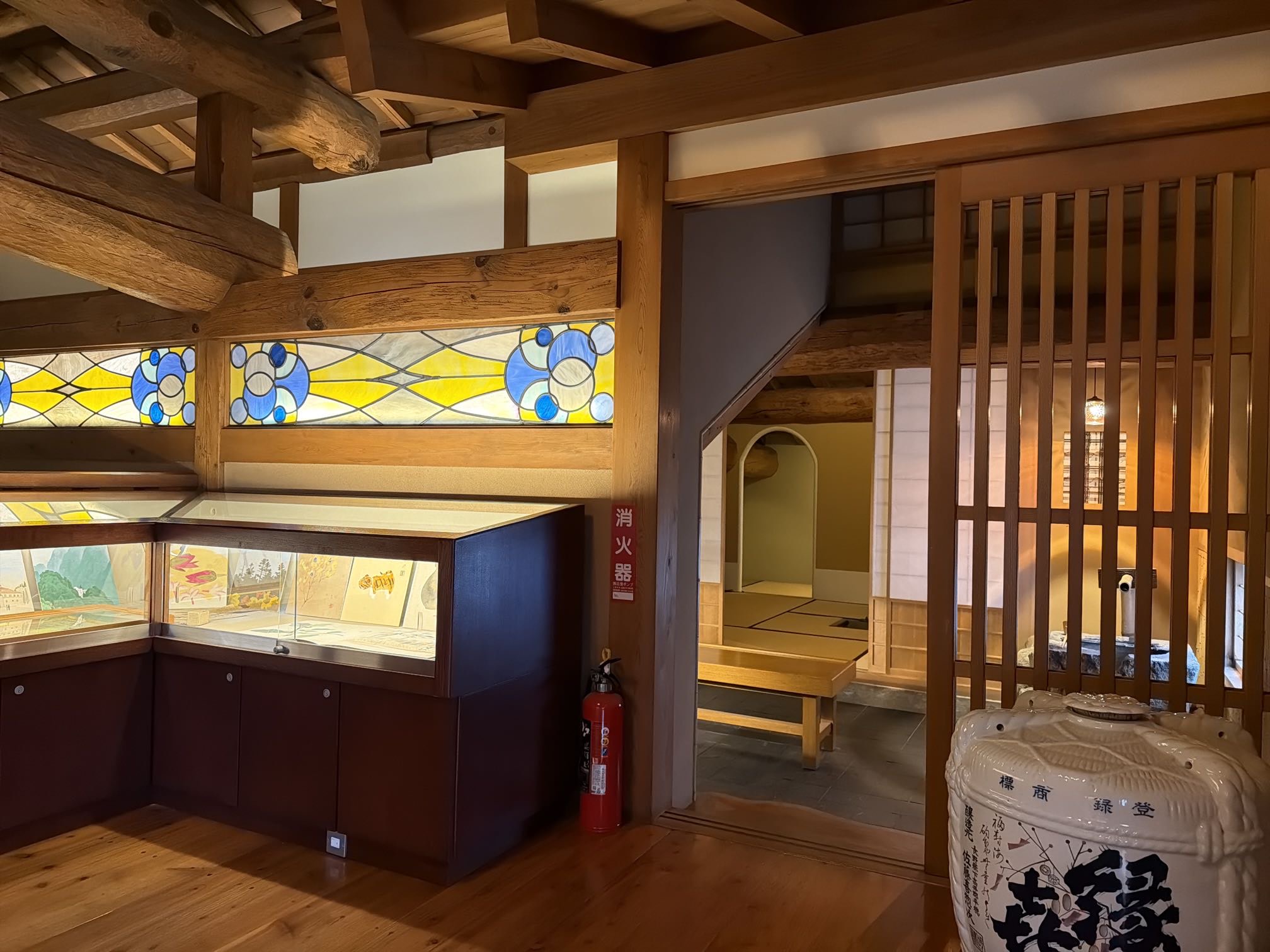 由清酒倉庫改建的藝廊 (2F)