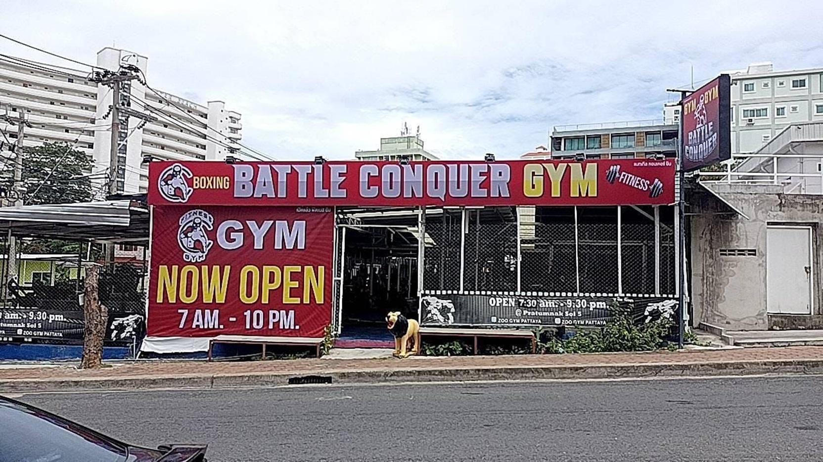 芭達雅戰勝健身房泰拳課程訓練 (Battle & Conquer Gym Muay Thai Class Training in Pattaya)