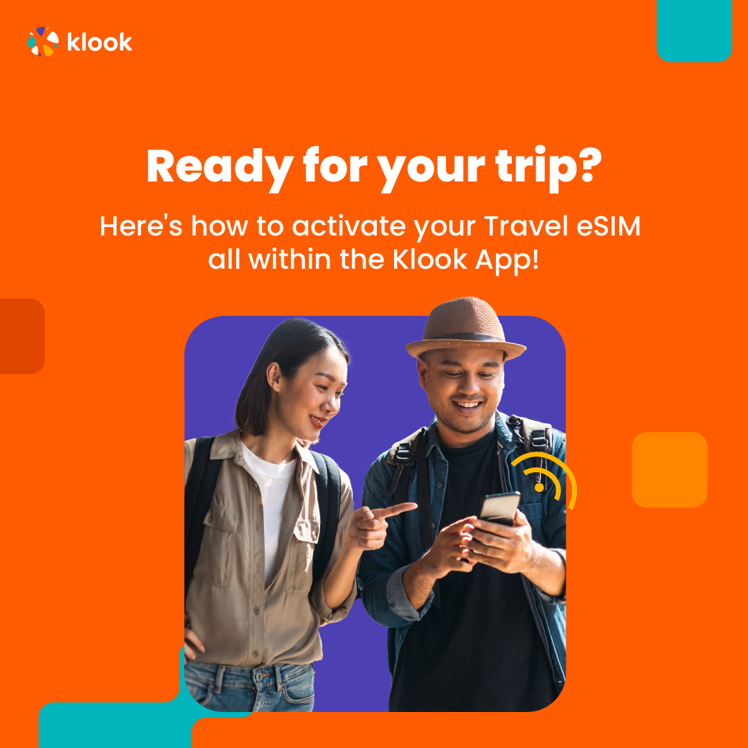 Activate in Klook App (Update Klook APP to the latest version)