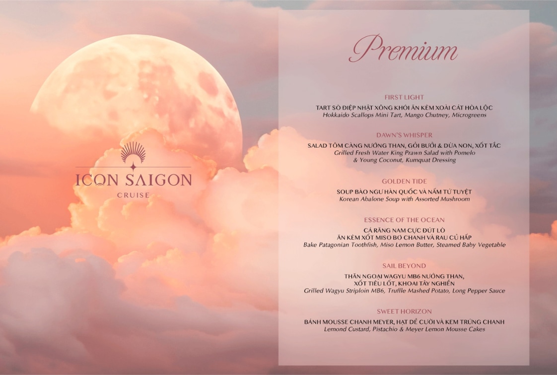 ICON Saigon - Luxury Dining Cruise in Ho Chi Minh City