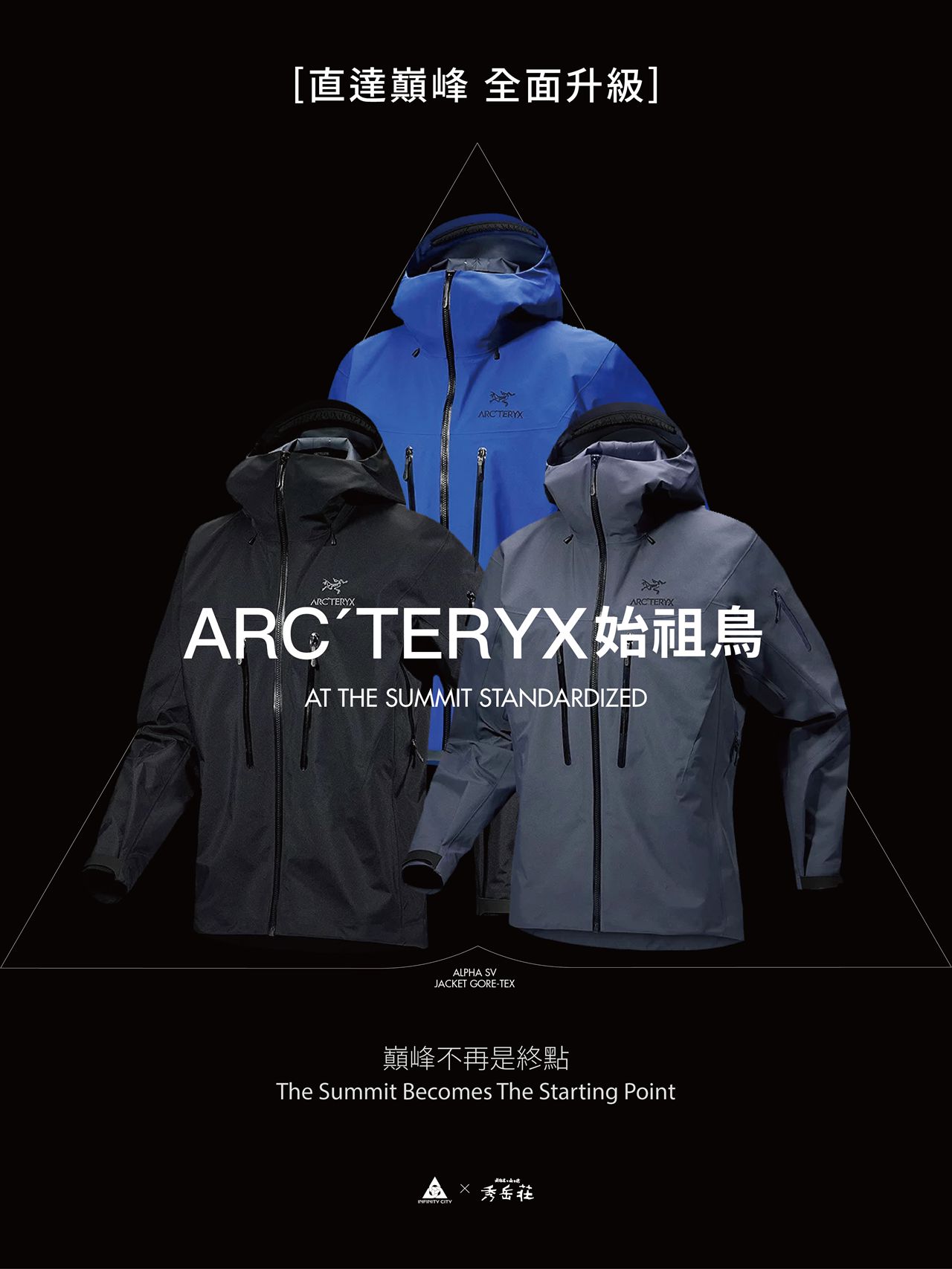 革命性升級 · 全球首創採用 Arc’teryx 雪服
Beta、Rush、Sabre SV 等 25 款傳奇系列全線列裝，殿堂級科技與防護，奢華滑雪體驗全面進化。