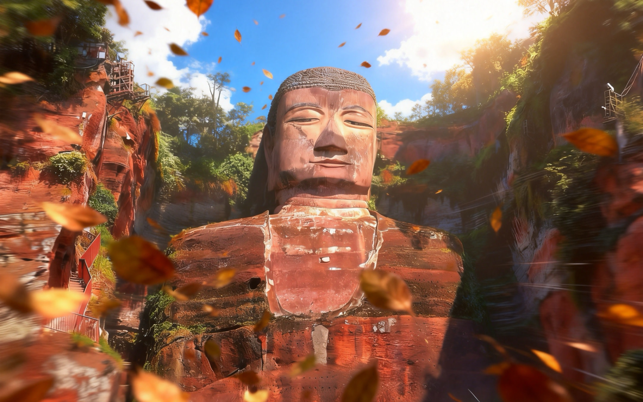 Chengdu Leshan Giant Buddha & Suji Town Small Group Day Experience