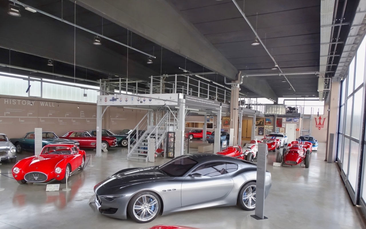 Maserati Umberto Panini Collection Ticket in Modena