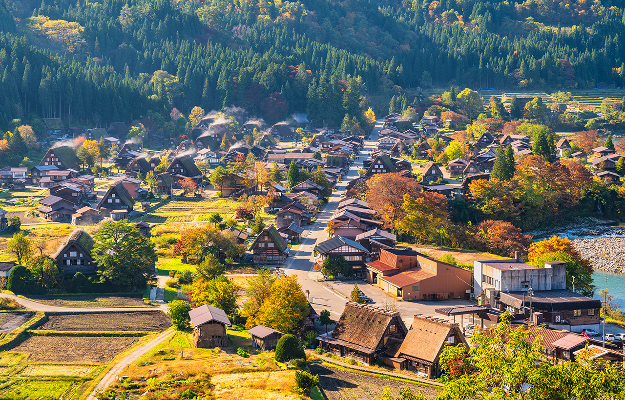 飛驒高山&白川鄉合掌村落&宮川朝市&古街漫步